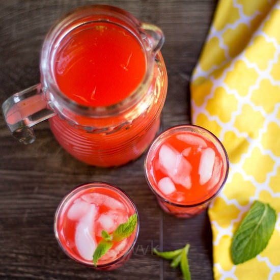 Lemon Curd Sharbat