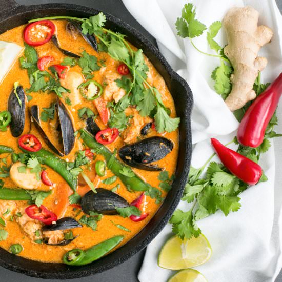 Thai Red Fish Curry