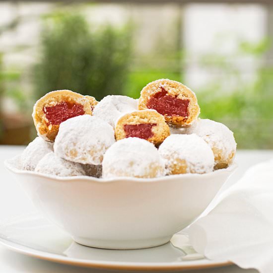 Turkish Delight Filled Cookies