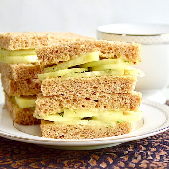 Cucumber Tea Sandwiches