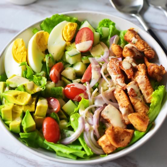 Chicken Cobb Salad (Whole 30, Paleo)