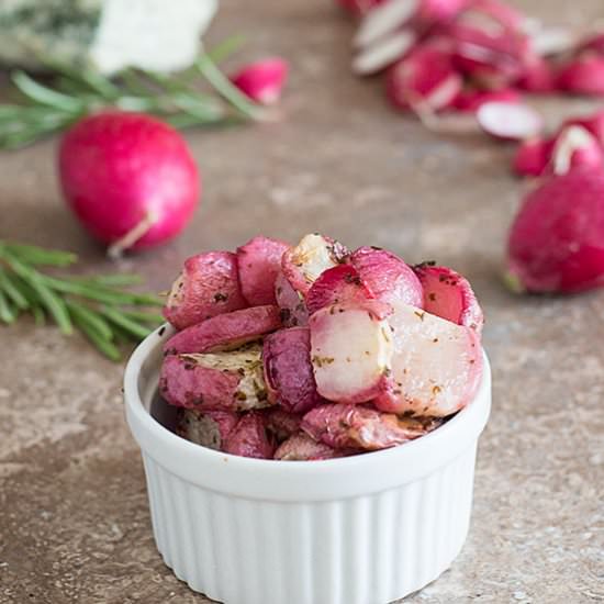 Buttered Radishes