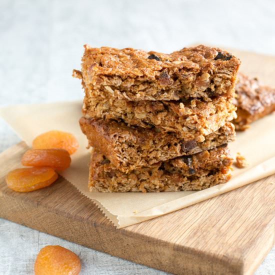 Vegan Fruit Flapjacks