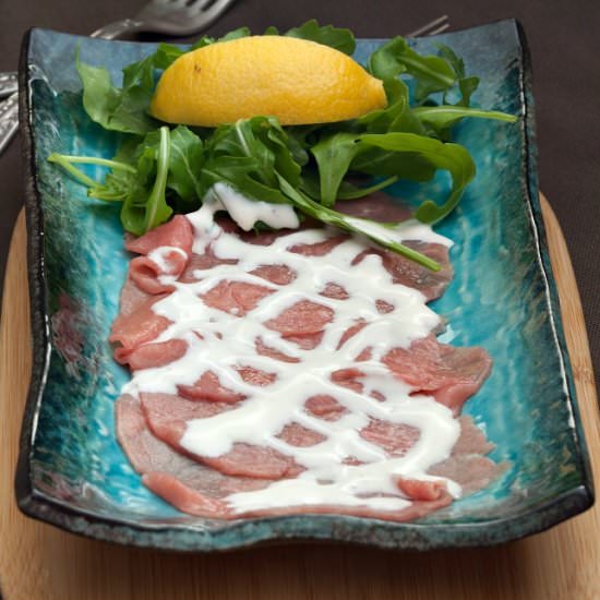 Beef Carpaccio alla Cipriani