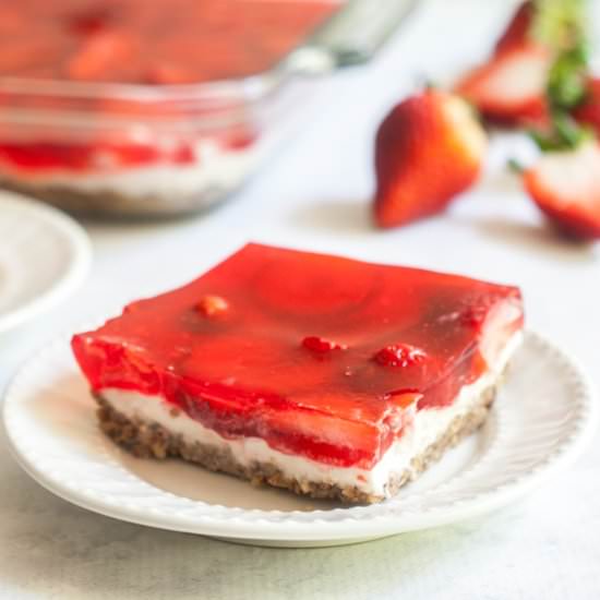 Low Carb Strawberry Dessert