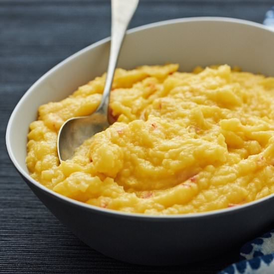 Butternut-chilli mash
