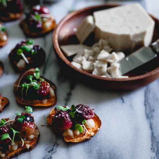 Sweet Potato Crostini