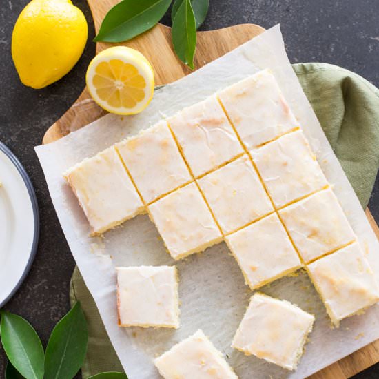Vanilla Bean Lemon Bars