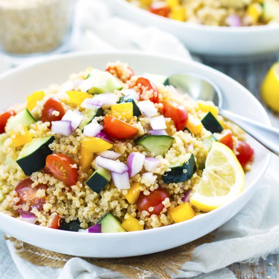 Summer Vegetable Quinoa Salad