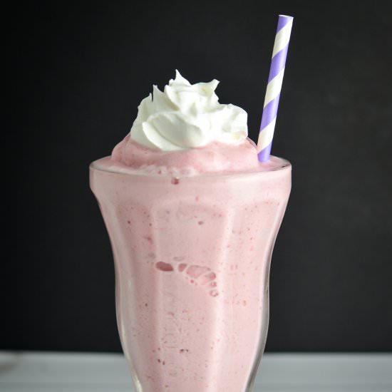 Classic Strawberry Milkshake