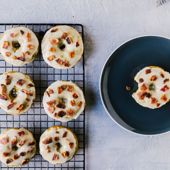 Maple Bacon Donuts