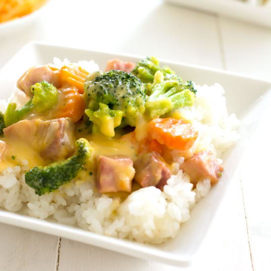 Cheesy Ham Dinner