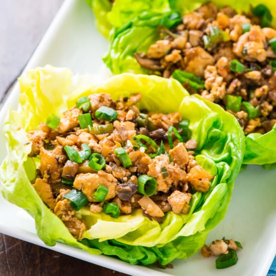 Vegetarian Lettuce Wraps