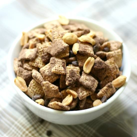 Peanut Butter Cup Muddy Buddies