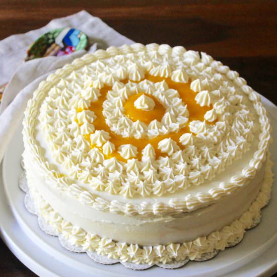 Mango Cardamom Cake