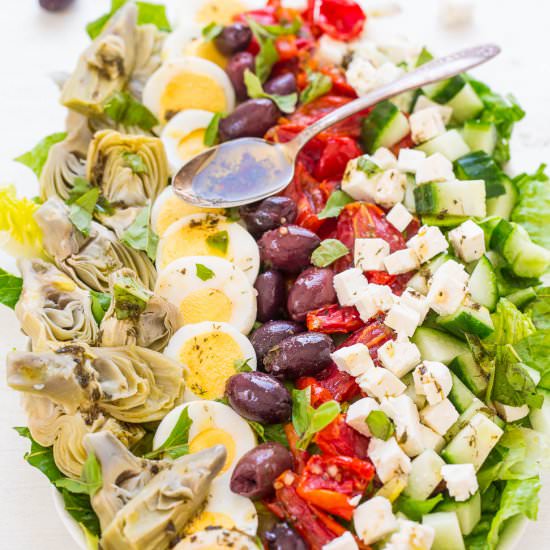 Mediterranean Cobb Salad