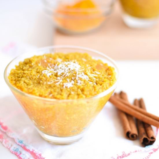 Golden Milk Quinoa Porridge