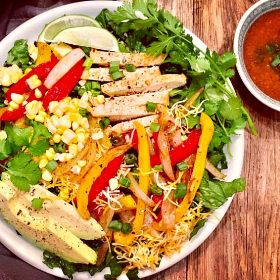 Fajita Chicken Salad