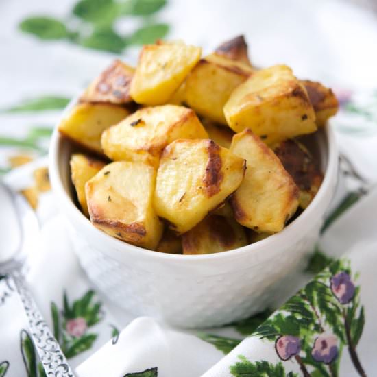 Dijon Rosemary Roasted Potatoes