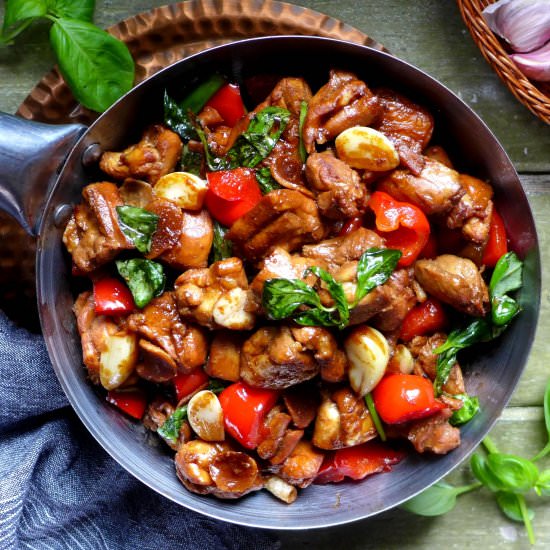 Easy Three Cup Chicken