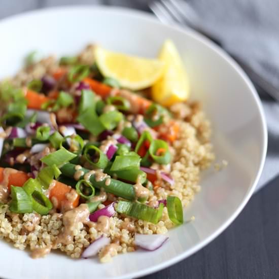 Clean Protein Quinoa Bowl