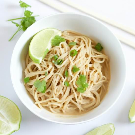 Cold Peanut Noodles