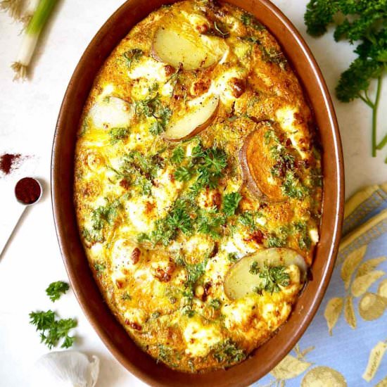 Paleo Baked Spanish Tortilla (GF)