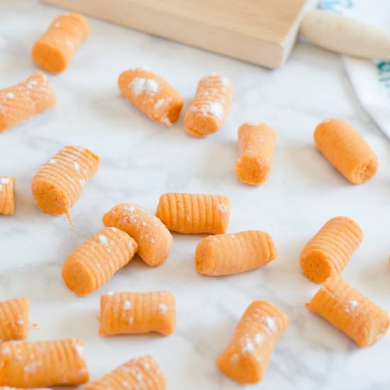 Gluten Free Sweet Potato Gnocchi