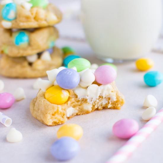 White Chocolate Pudding Cookies