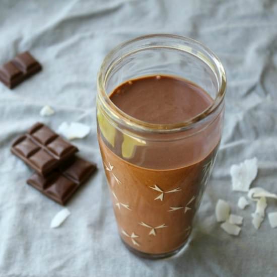 Chocolate Cinnamon Coconut Smoothie
