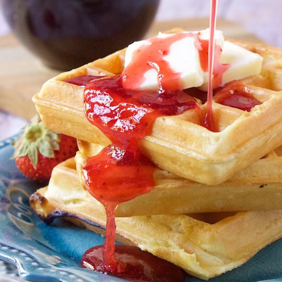 Homemade Strawberry Syrup