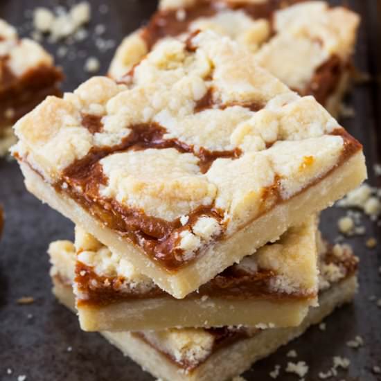 Caramel Crumb Bars