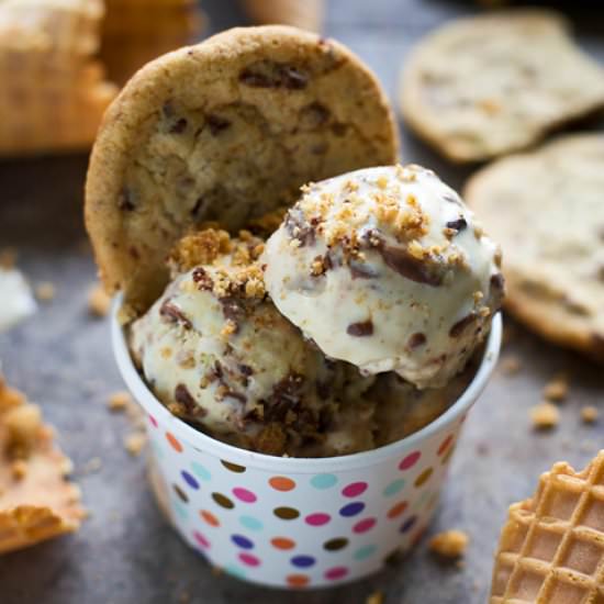 Chocolate Chip Cookie Ice Cream