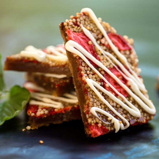Strawberry Shortcake Toffee