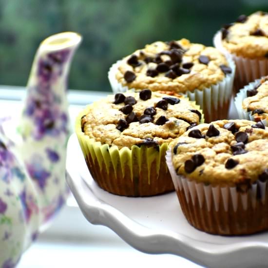 Chocolate Chip Belnder Muffins