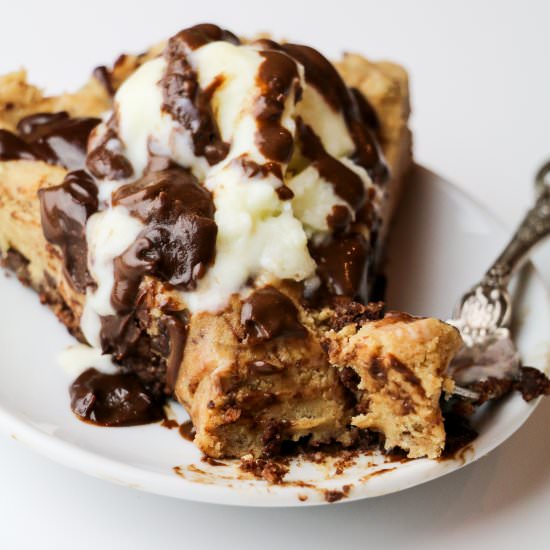 Healthy Cookie Dough Pie