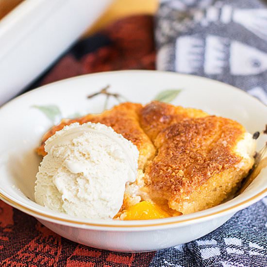 Southern Peach Cobbler