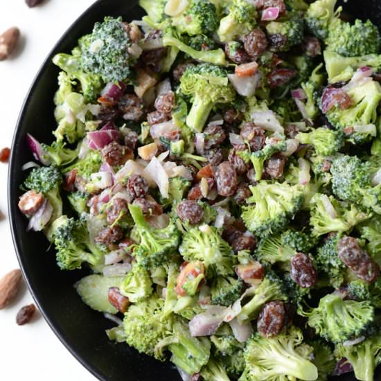Vegan Broccoli Salad