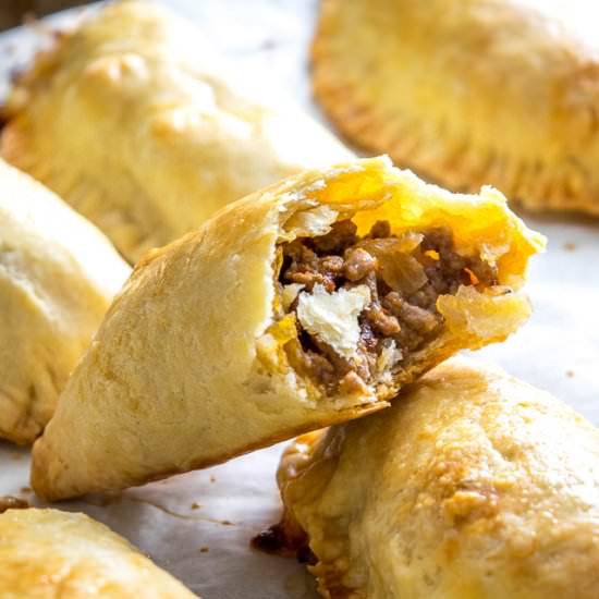 Spicy Beef and Cheese Empanadas