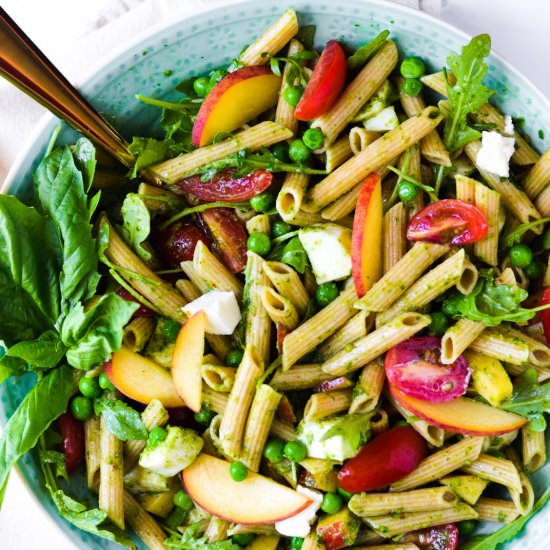 Pasta Salad with Basil Vinaigrette