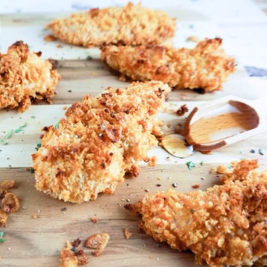 easy oven fried chicken