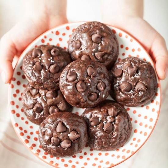Chewy Chocolate Brownie Cookies