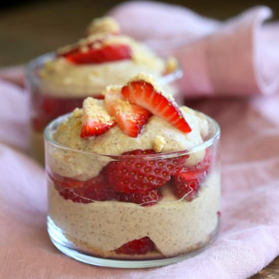 Almond Butter Mousse Parfaits