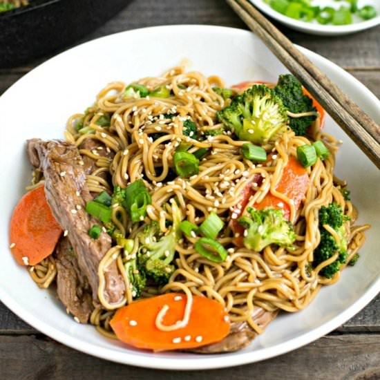 Beef and Broccoli Ramen