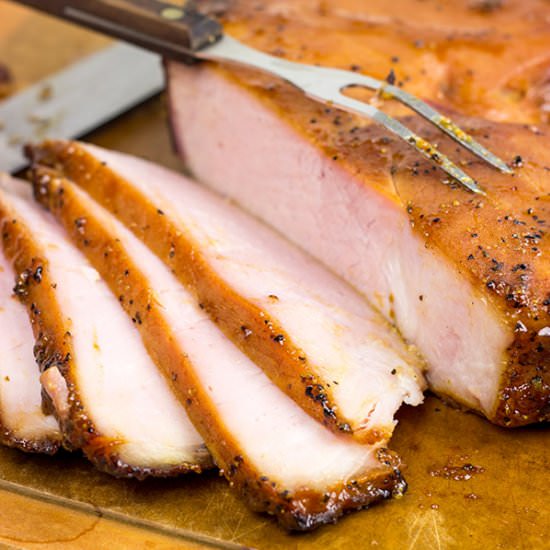 Honey Mustard Glazed Ham