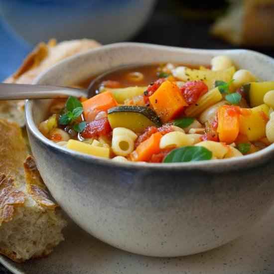 Vegan Minestrone Soup
