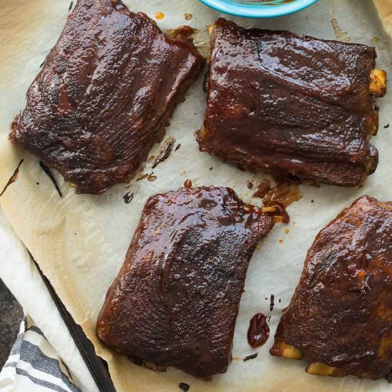 Slow Cooker BBQ Ribs