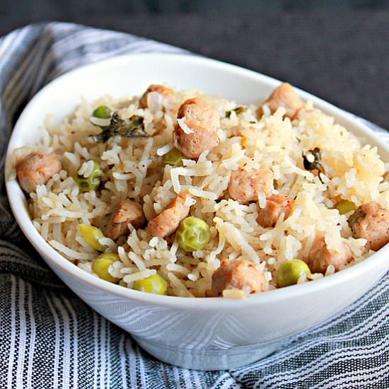 Soy Chunks Pulao