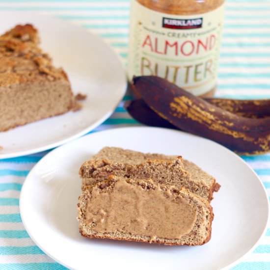 Almond Coconut Banana Bread