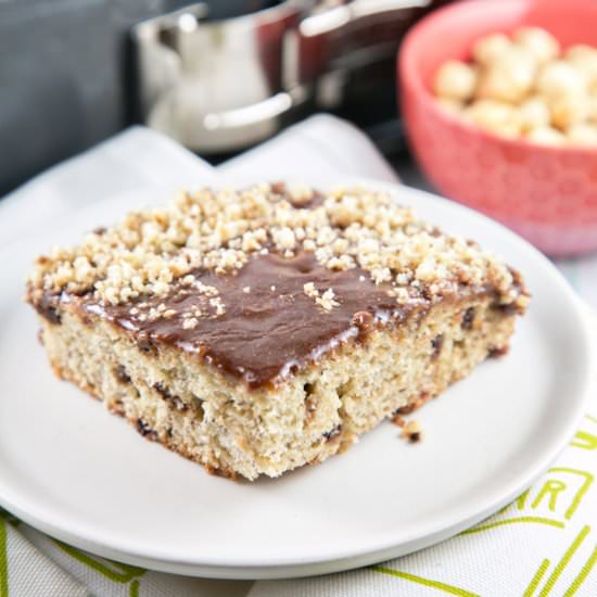 Banana Nutella Cake
